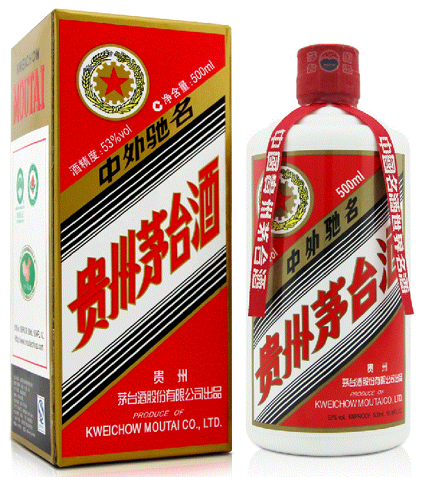 5五星茅台酒53度500ml