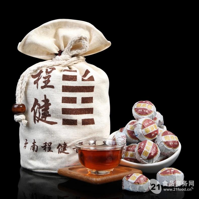 普洱茶老仓糯米香熟茶小沱茶1斤35元包邮-中国