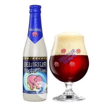 比利时深粉象啤酒小瓶330ml-比利时