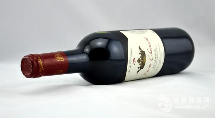 法国原瓶进口白马王子干红葡萄酒-法国 波尔多
